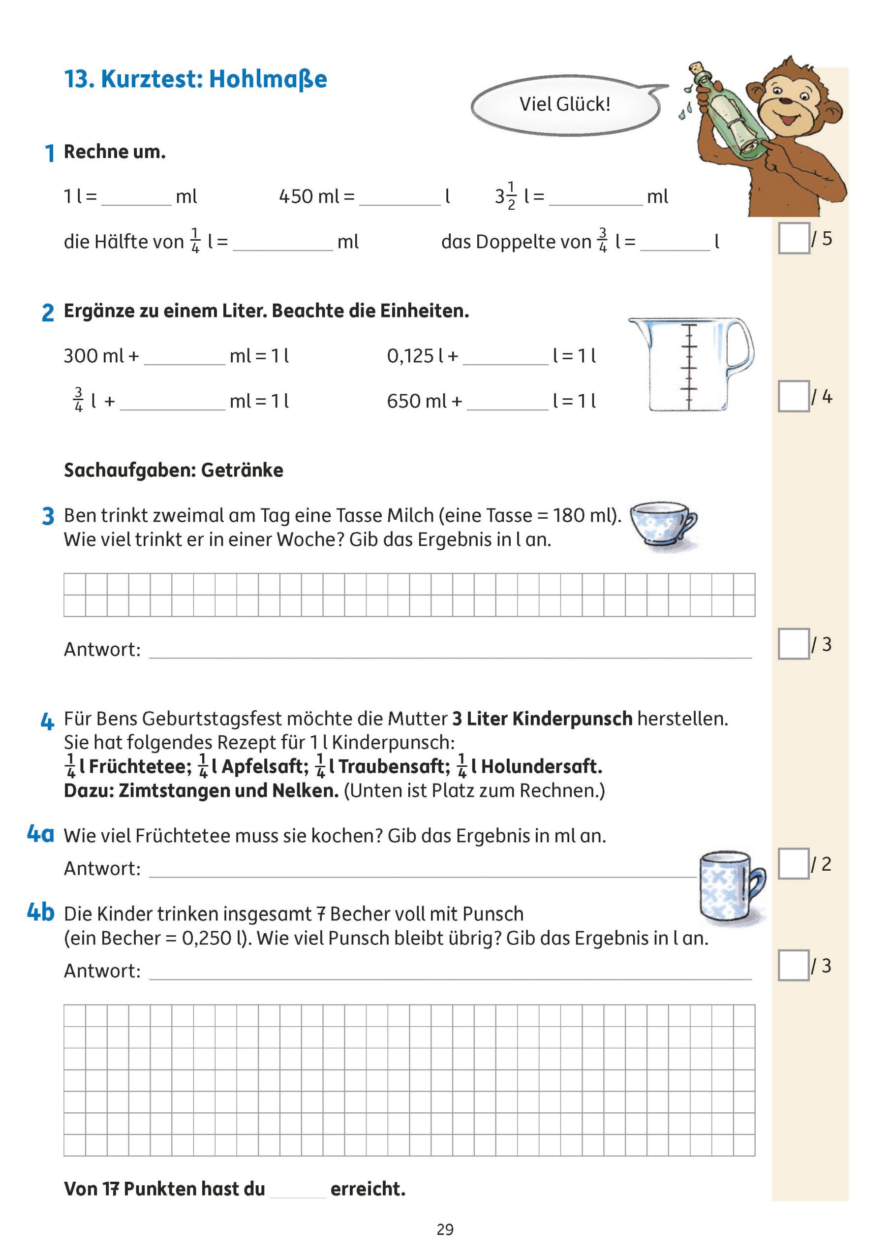 Tests in Mathe – Lernzielkontrollen 4. Klasse | Nr. 84 - Hauschka ...