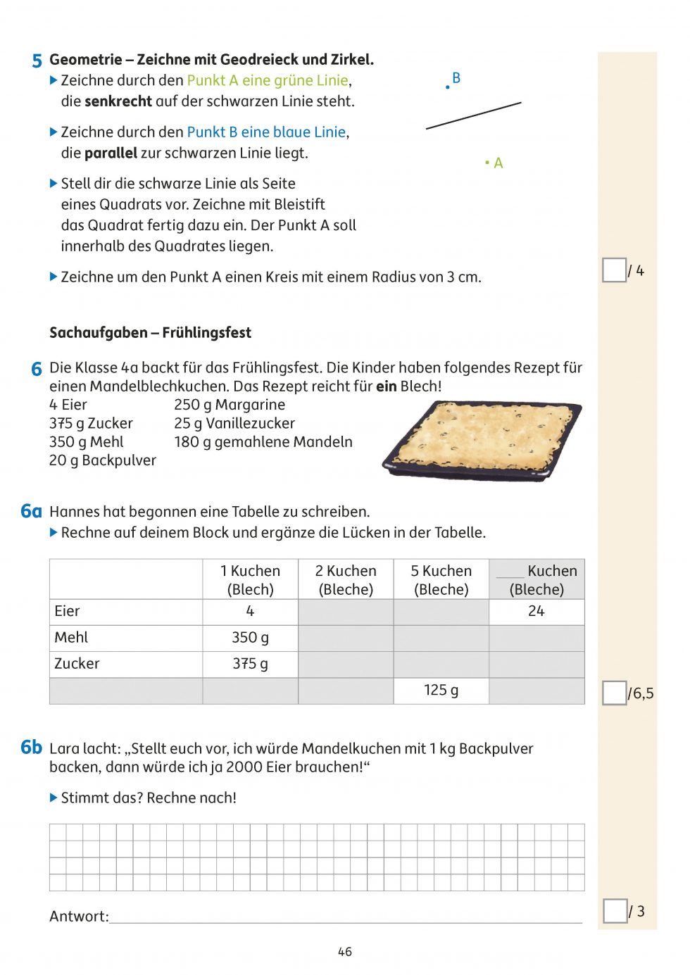 Tests in Mathe – Lernzielkontrollen 4. Klasse | Nr. 84 - Hauschka Verlag