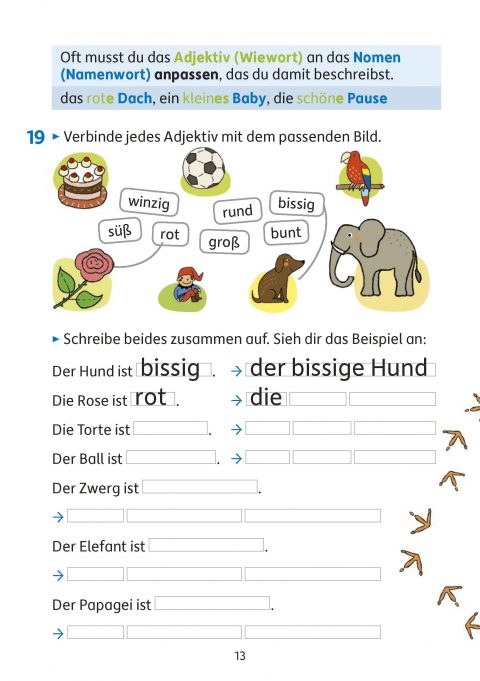 Grammatik 3. Klasse | Nr. 213 - Hauschka Verlag