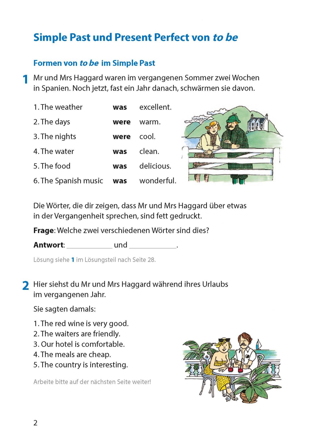 Simple Past und Present Perfect Nr. 305 Hauschka Verlag