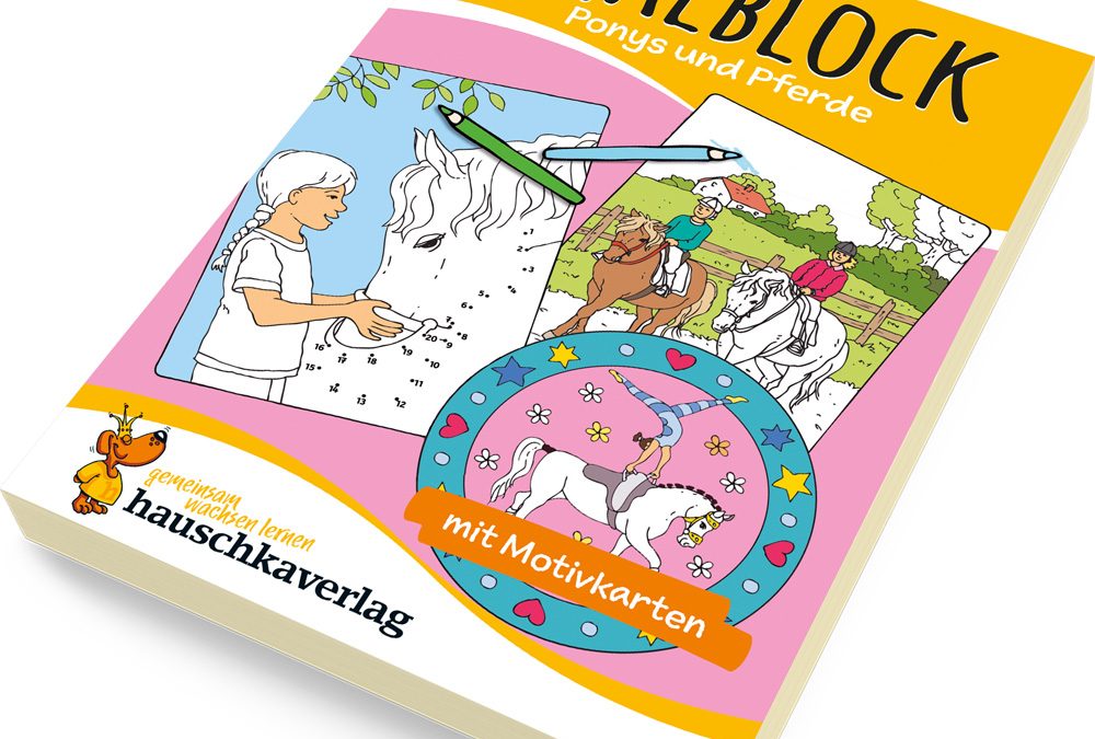 Malblock – Ponys und Pferde | Nr. 604