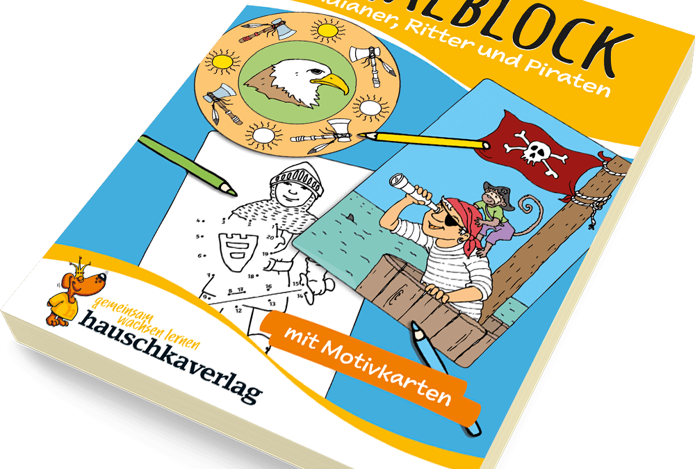 Malblock – Indianer, Ritter und Piraten | Nr. 601