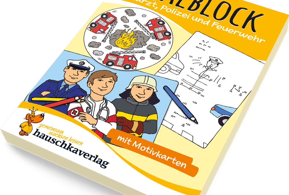 Malblock – Notarzt, Polizei und Feuerwehr | Nr. 603