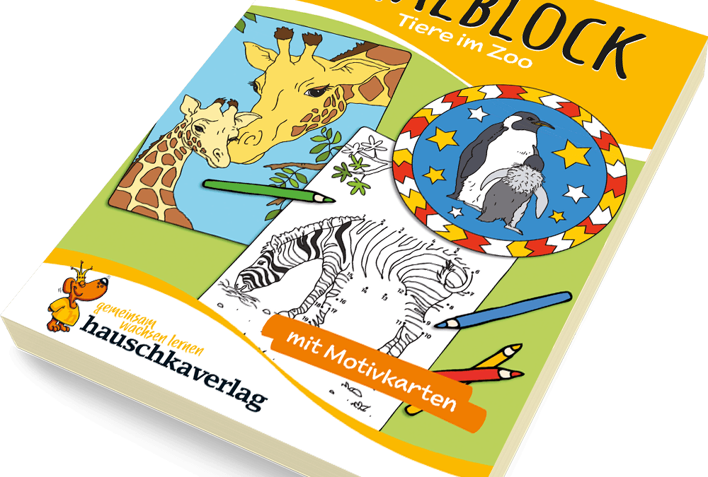 Malblock – Tiere im Zoo | Nr. 605