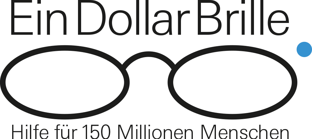Logo-EinDollarBrille Hilfe für 150 Millionen Menschen