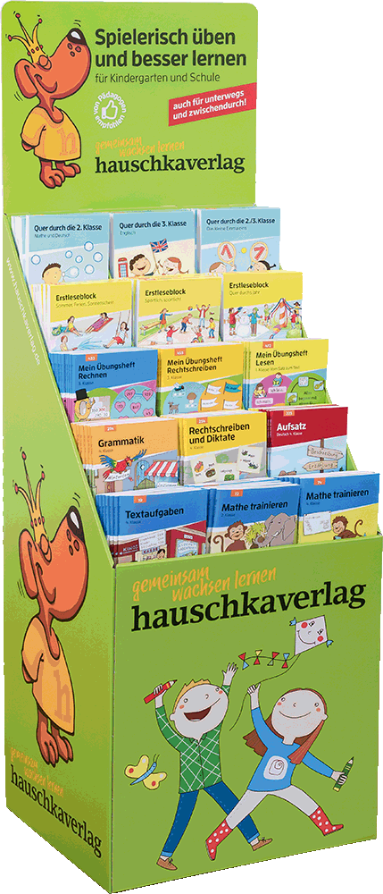 Bodendisplay schulisch als Sortimentspaket 9008