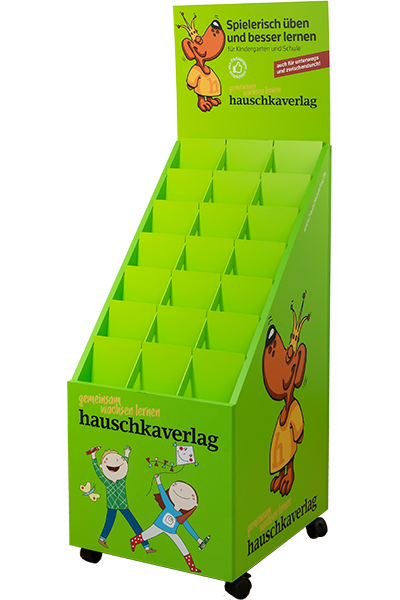 Foto von unbefülltem Bodendisplay