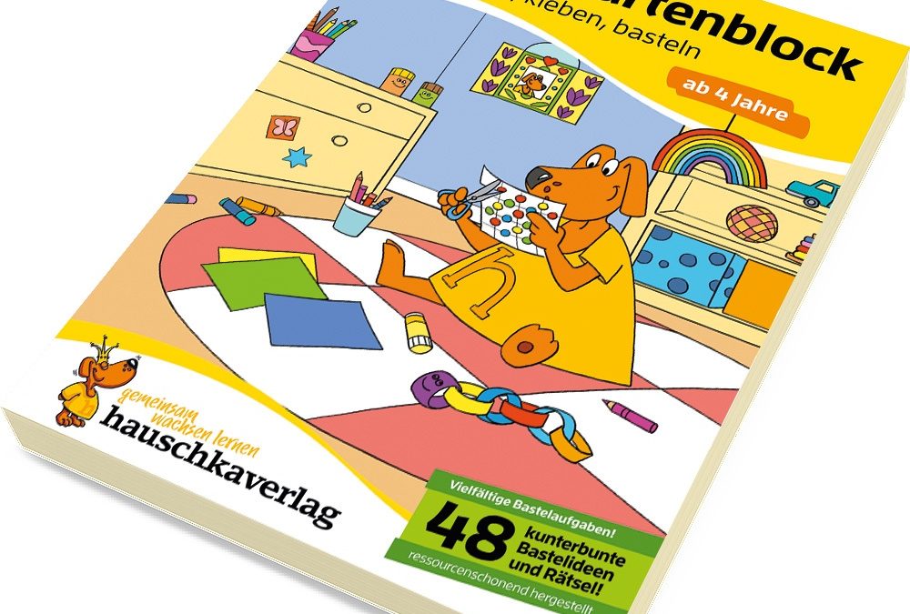 Kindergartenblock – Schneiden, kleben, basteln ab 4 Jahre | Nr. 629