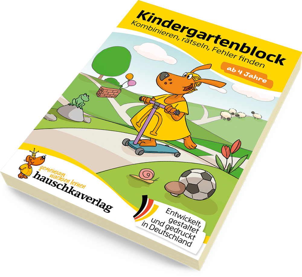 Kindergartenblock ab 4 Jahre