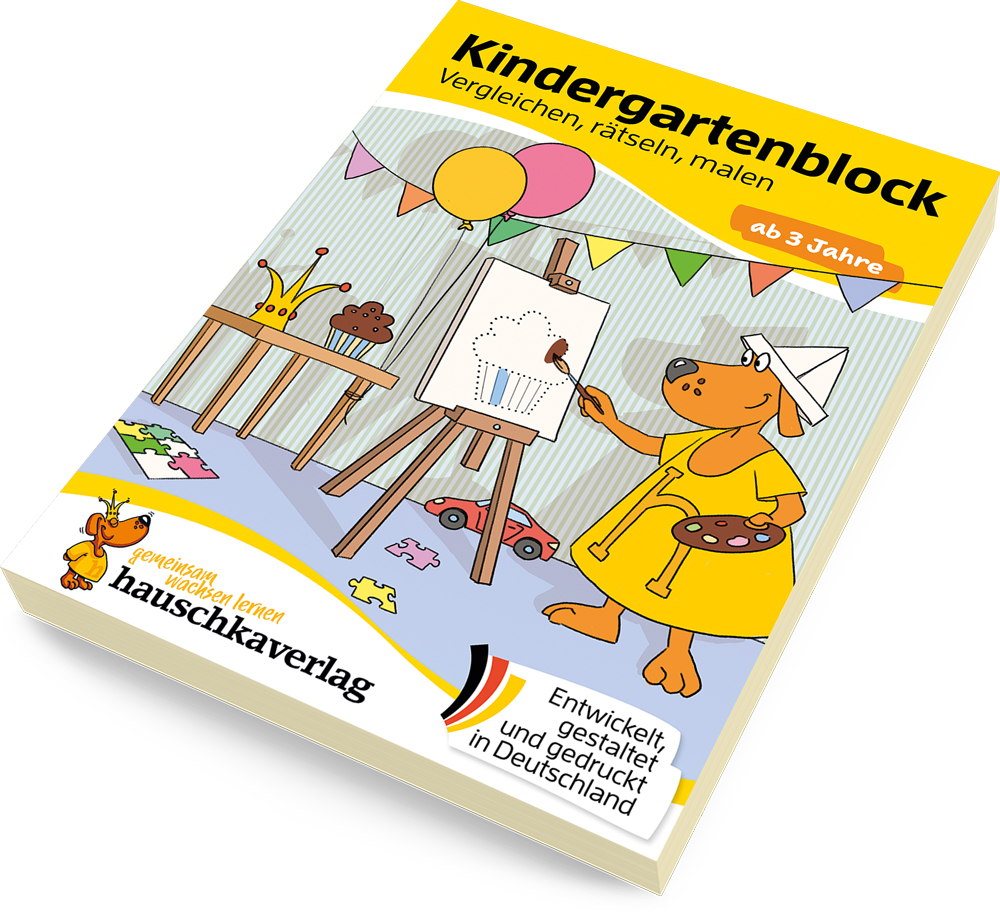 Kindergartenblock ab 3 Jahre