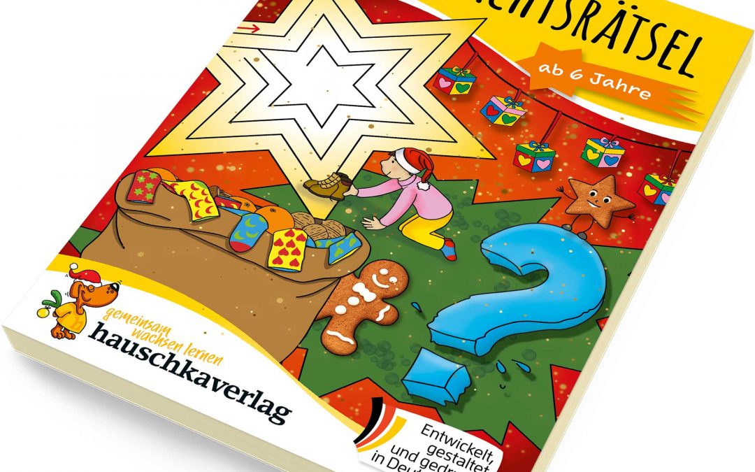 Weihnachtsrätsel – Rätselblock ab 6 Jahre | Nr. 370
